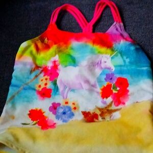 Wonder nation unicorn two piece swim
